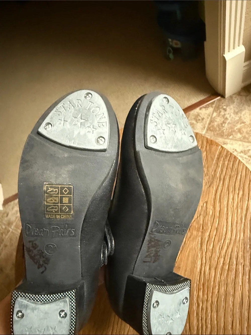 Dream Pairs Black Girls Tap Dance Dress Shoes